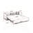 66.9"convertible Sofa Bed Modern Minimalist Style With Side Pockets--Arrtle Furniture-435749741