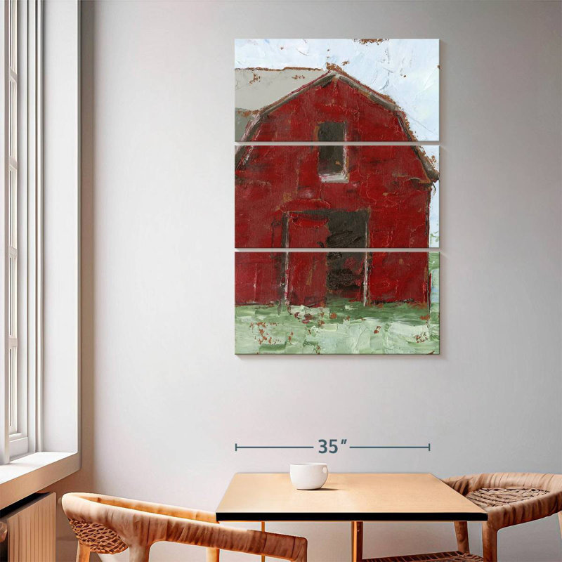 Lilie Big Red Barn I