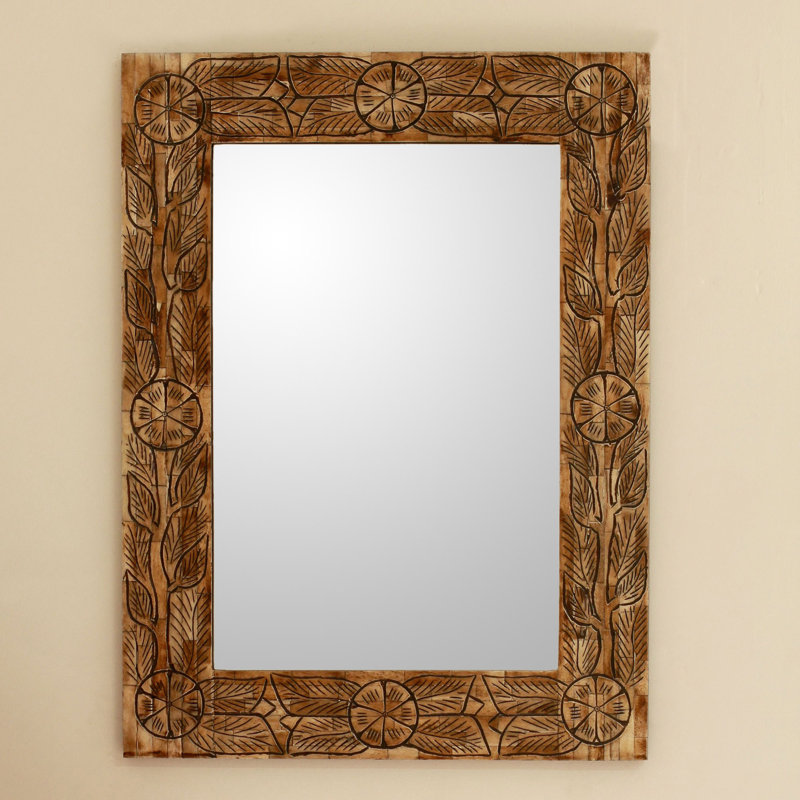 Ellory Solid Wood Frame Wall Mirror