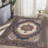 6x9 Area Rug Vintage Bohemia Non-slip Washable Rug-1425750480