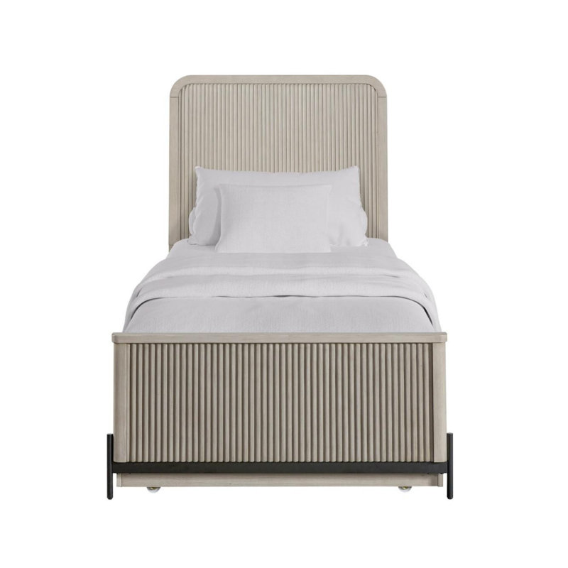 Cadre de lit, Taupe, Lit simple