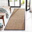 Delapena Solid Colour Bamboo Slat / Seagrass Hand Woven Area Rug-35258755-130775369