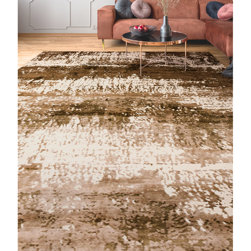 Area Rug in Cream, Rectangle 10' x 14'