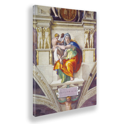 Il Leopardo Azzurro by Cindy Revell - Square Print on Canvas