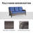 Bonia 7 - Pieces Outdoor Sofa Seating Group with Ottomans and Cushions-433333867-433333861