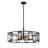 Alliona 5 - Light Dimmable Drum Chandelier