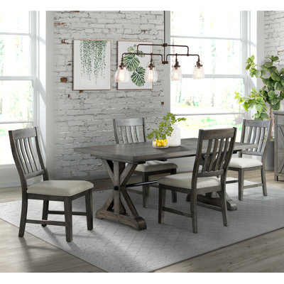 Trestle Dining Set