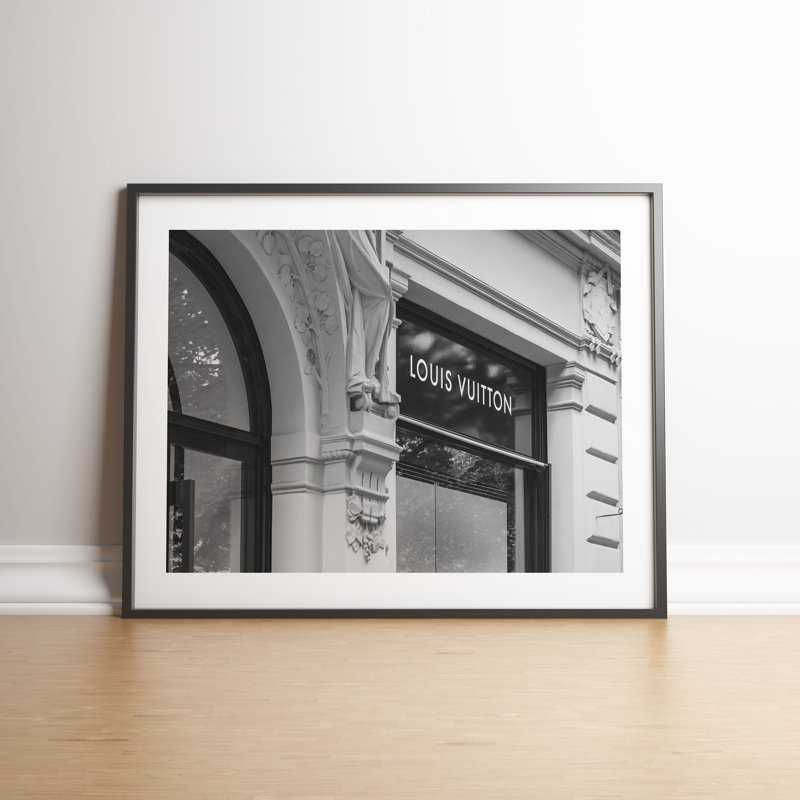 Louis Vuitton Store Front by Vouvart - Single Picture Frame Print