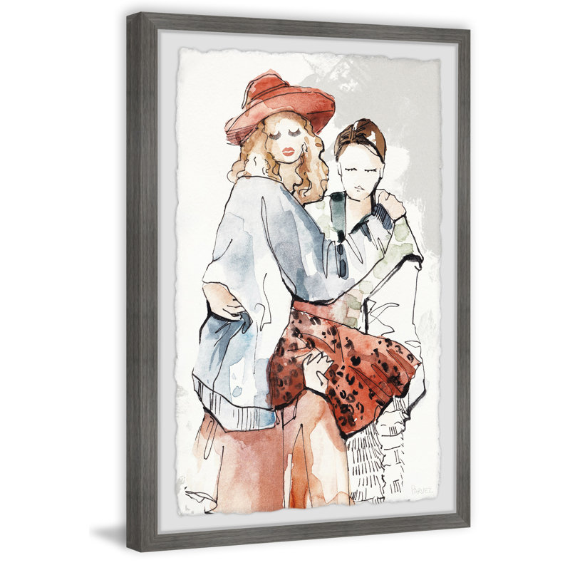 The Stylish One by Parvez Taj - Single Picture Frame Painting, 30 cm H x 20 cm W