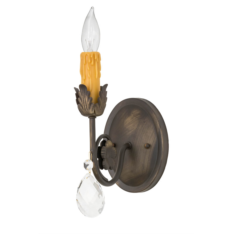 Lampe murale bougie 1 lumières Nordman