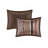 5 Piece Reversible Jacquard Bedspread Set Red