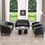 Oscar Tufted Faux Leather Upholstered Small Loveseat-510454418