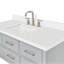 Ensemble de meuble-lavabo mural simple 49 po Macolm-282834452-282834453