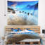 Tapisserie «Seashore Skyy Cloudy Over Moeraki Boulders»-28502371