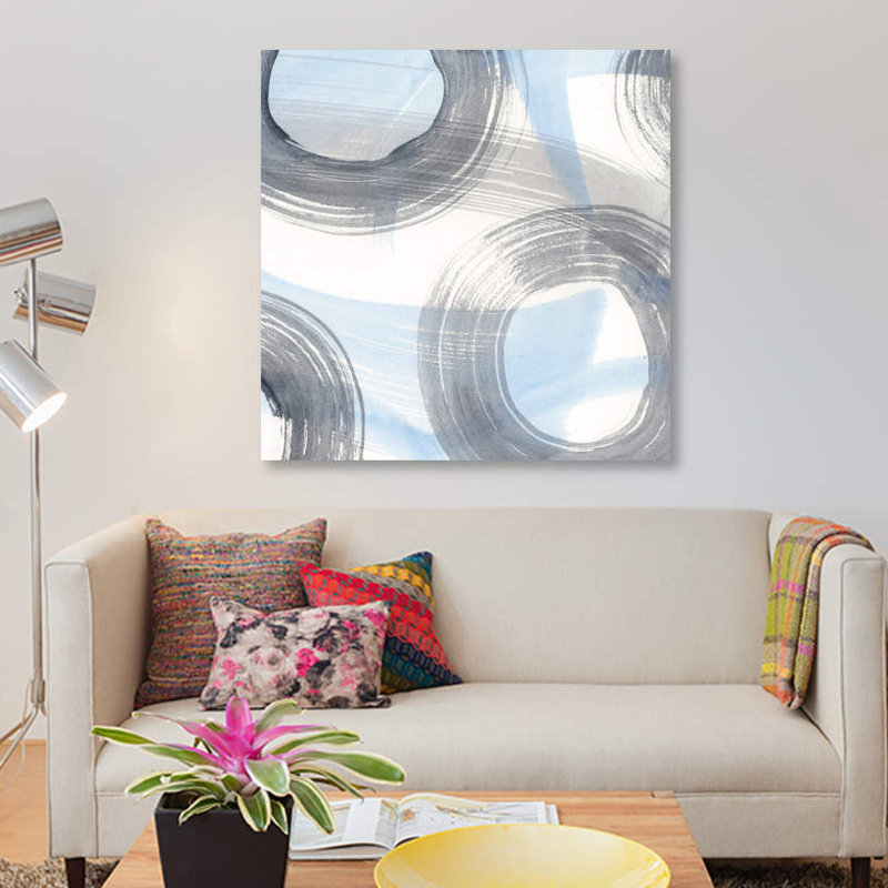 « torsion et rotations iii », impression sur toile, H 18 po x l 18 po x P 1,5 po, Toile tendue, Pas de tapis