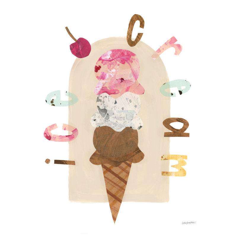 Ice Cream II par Haley Knighten, H 24 po x l 18 po