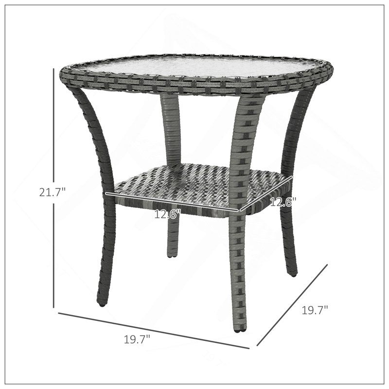 Table basse Outsunny