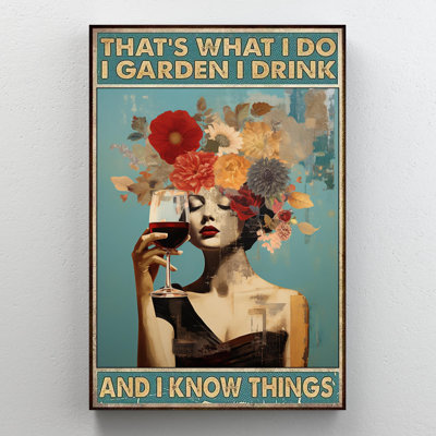 Larresha " Woman I Garden I Drink 2 "