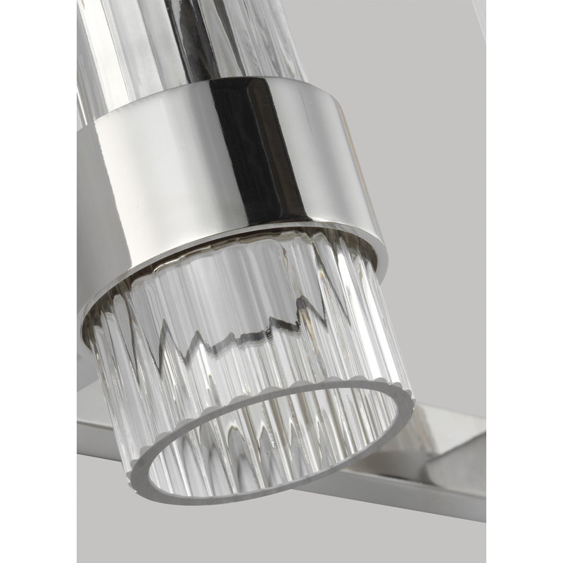 Geneva 4 - Light Vanity Light, Polished Nickel