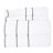 6PC Towel Set - Cotton Bathroom Accessories with 2 Bath Towels, 2 Hand Towels, and 2 Wash Cloths - Quick Dry Towels by Lavish Home-19700798