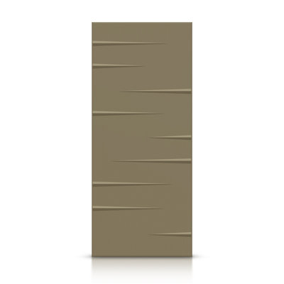 Porte standard à panneaux en bois