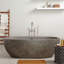 Avalon NativeStone Freestanding Soaking Cement Bathtub-32504371-17150714