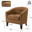 Edvardas 73.9 Cm Wide Tufted Barrel Chair-1994405247