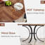 Round Unfinished Metal Base Dining Table-1755328334