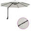 Garden Parasol with LED Strip Lights Manual Polyester and Steel Solar-1547198605-1547198599