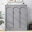 Grand lit avec rangement, gris - tablettes confortables et pratiques, support de matelas