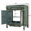 Charmant meuble-lavabo antique avec rangement spécial et fabrication durable