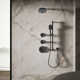 Statement™ Oval Multifunction Showerhead with Katalyst Air-Induction Technology