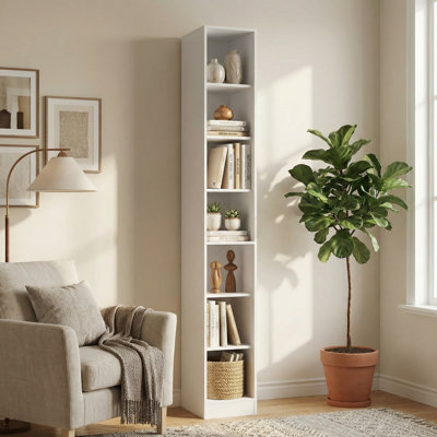 85.8'' H X 14.9'' W Kitchen Pantry With Bookcases