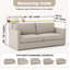 Housse extensible pour canapé pour animaux de compagnie - Housse de protection pour meuble lavable-51370897-88359764