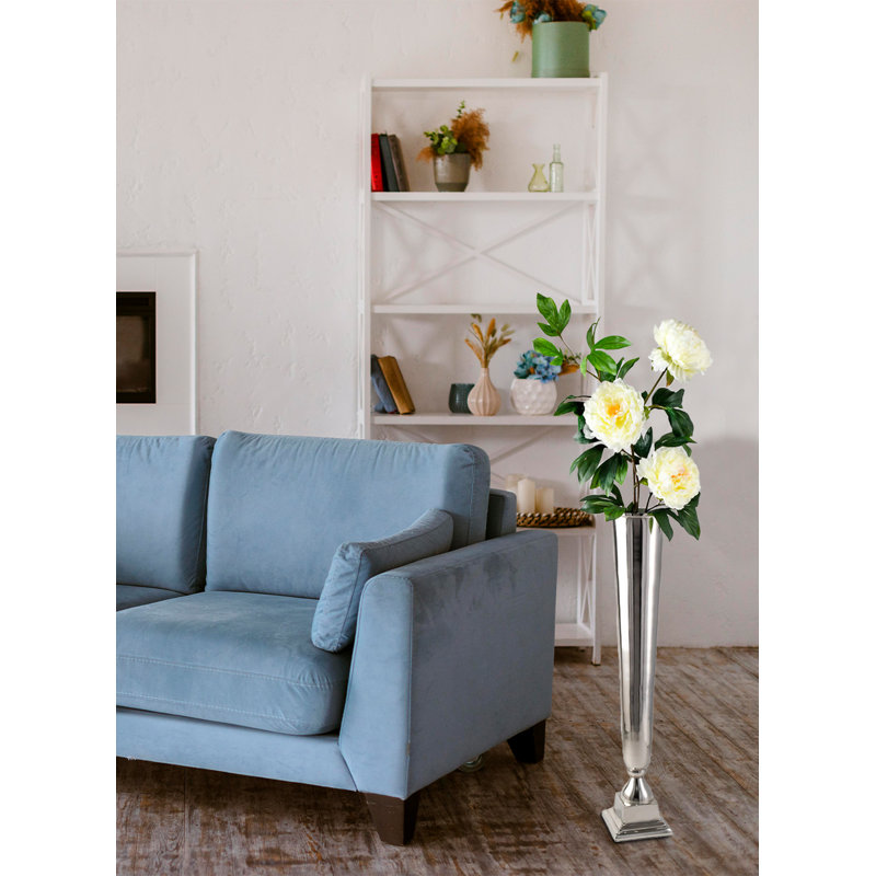 Vase de plancher en aluminium Jahrod