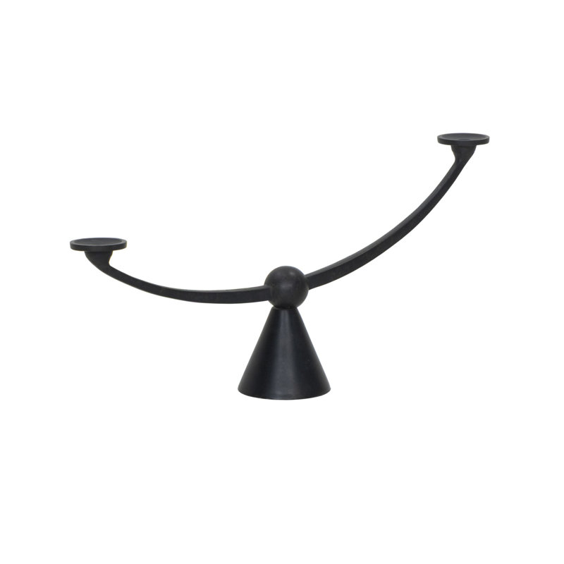 Bougeoir Santu - Noir antique