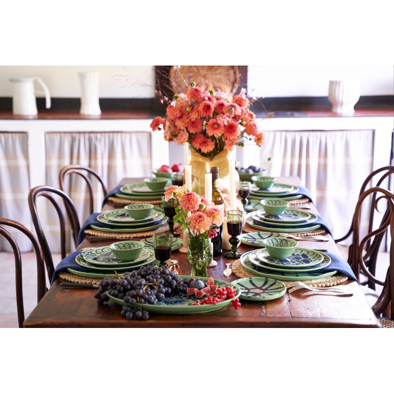 Amalfi Dinner Plate - 10.6", Green