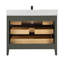 42" Solid Wood Sink Vanity With 1' Top-156350446-156350447-139027321