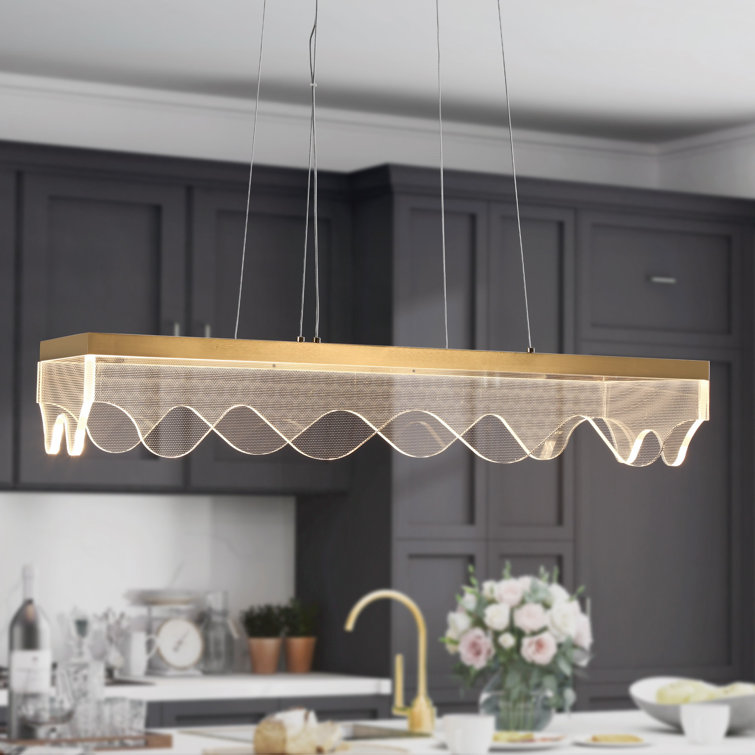 Bronislava Dimmable LED Square / Rectangle Chandelier