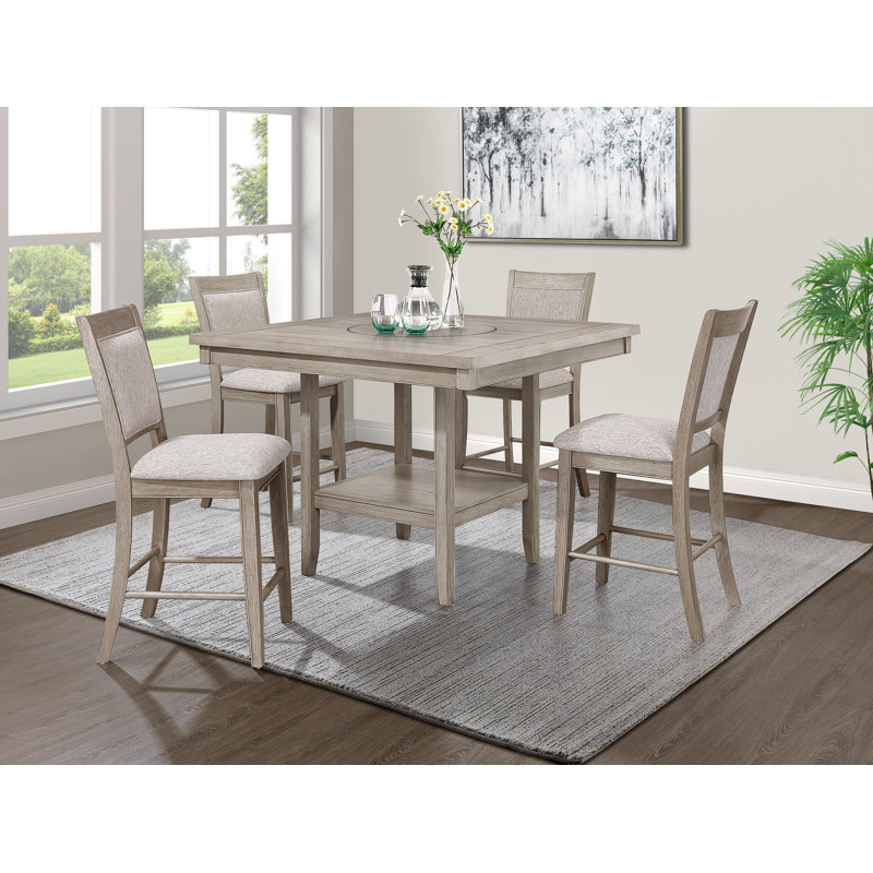 Ensemble de salle à manger rectangulaire L 47,80 po x l 47,80 po Rodion, 5
