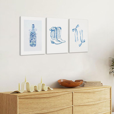 3 Piece Wrapped Canvas Print