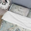 Ensemble de housse de couette à motif floral en bambou Green Zen Moment-110397594