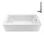 Streamline 60 in. x 32 in. Acrylic Right-Hand Drain Alcove Bathtub With External Drain-101700142