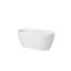 Baignoire de trempage autoportante en acrylique 63 po x 29,53 po