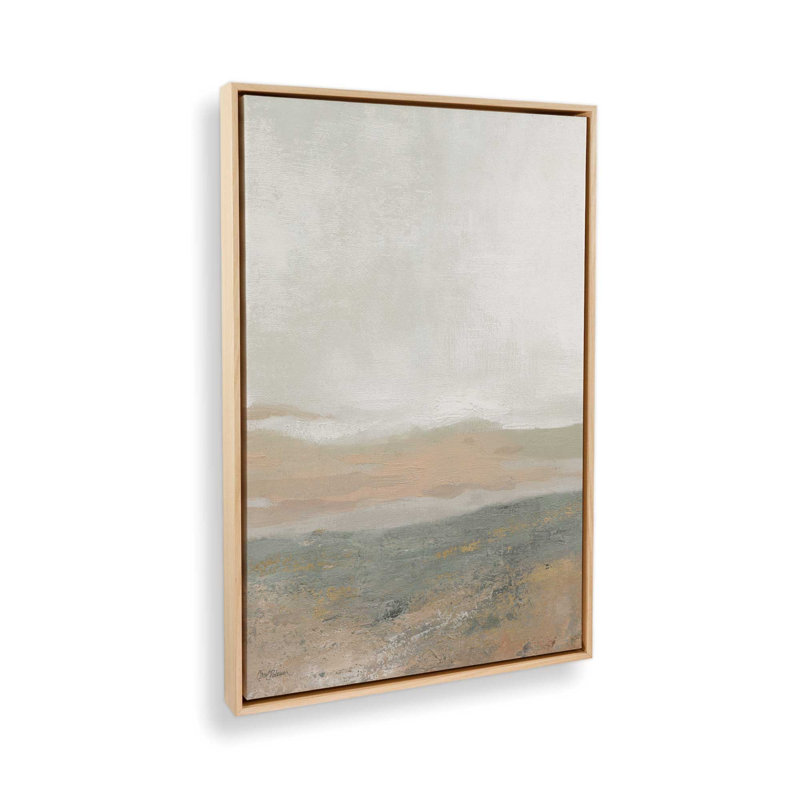 Imprimé abstrait de chant de la terre, Toile encadrée «American Maple Floater», H 48,75 po x l 32,75 po x P 1,75 po
