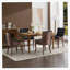 Chaise d'appoint rembourrée bronze-139080716