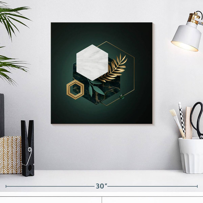 Avery Hexagons Fancy, H 16 po x l 16 po