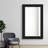 Rectangle Leather Floor Mirror-19763671