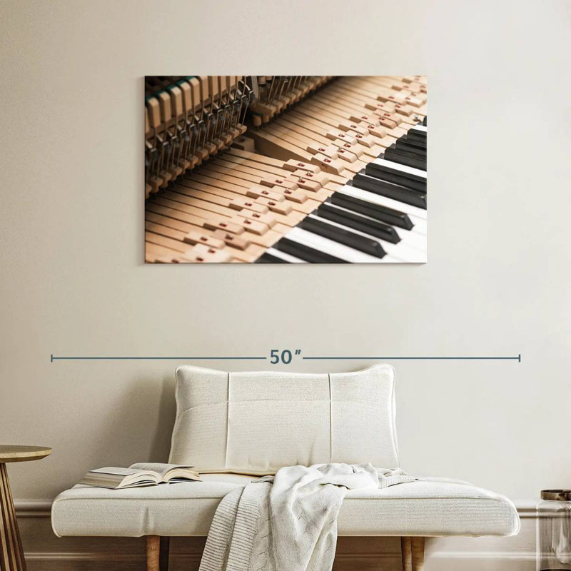 Piano Abarca Old School, H 24 po x l 36 po
