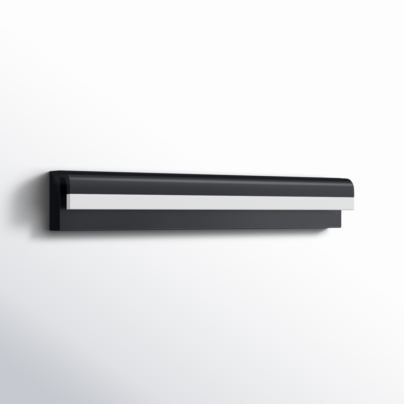Pelham Single Dimmable LED Bath Bar, Black